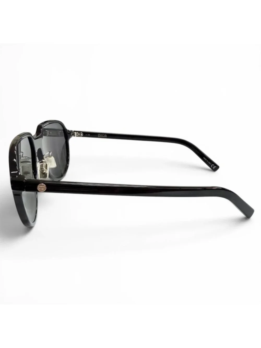 Dior Essential AF CD Logo Sunglasses Eyewear Black Gray